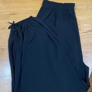 Black Flowy Pants